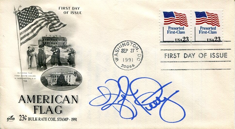 Kyle Petty NASCAR Coca-Cola 600 Winner Disney Voice Cars Signed Autograph FDC