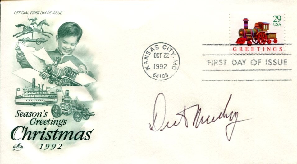 Dick Mackey Iditarod Race Winner Dog Musher Signed Autograph FDC