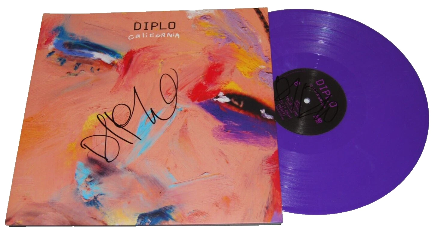 DIPLO signed (CALIFORINIA) Wish Vinyl Record Album LP BECKETT BAS BN71179