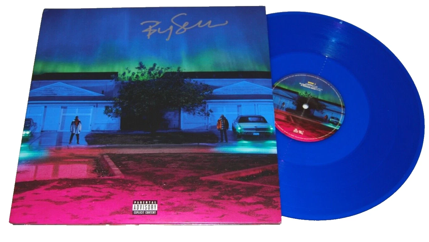BIG SEAN signed (I DECIDED) Bounce Back Vinyl Record Album LP BECKETT BN71183