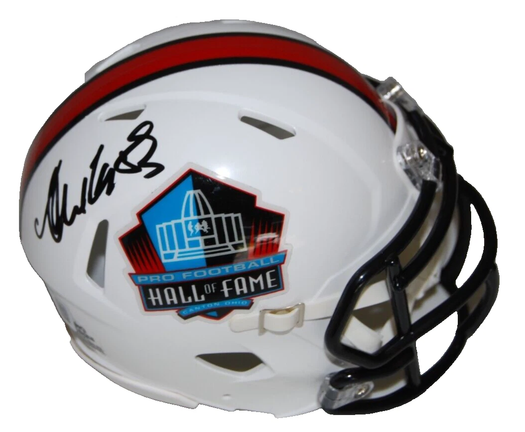 ANDRE REED signed (HALL OF FAME) Bills mini football helmet BECKETT BP30453