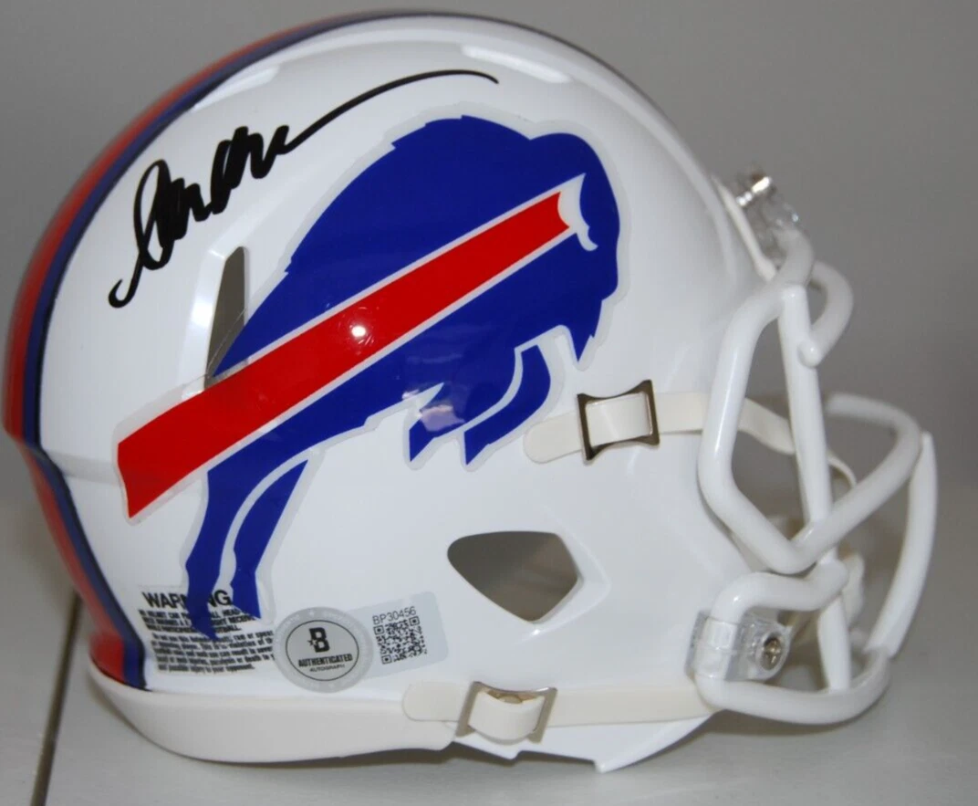 ANDRE REED signed (BUFFALO BILL) NFL mini football helmet BECKETT BAS BP30456