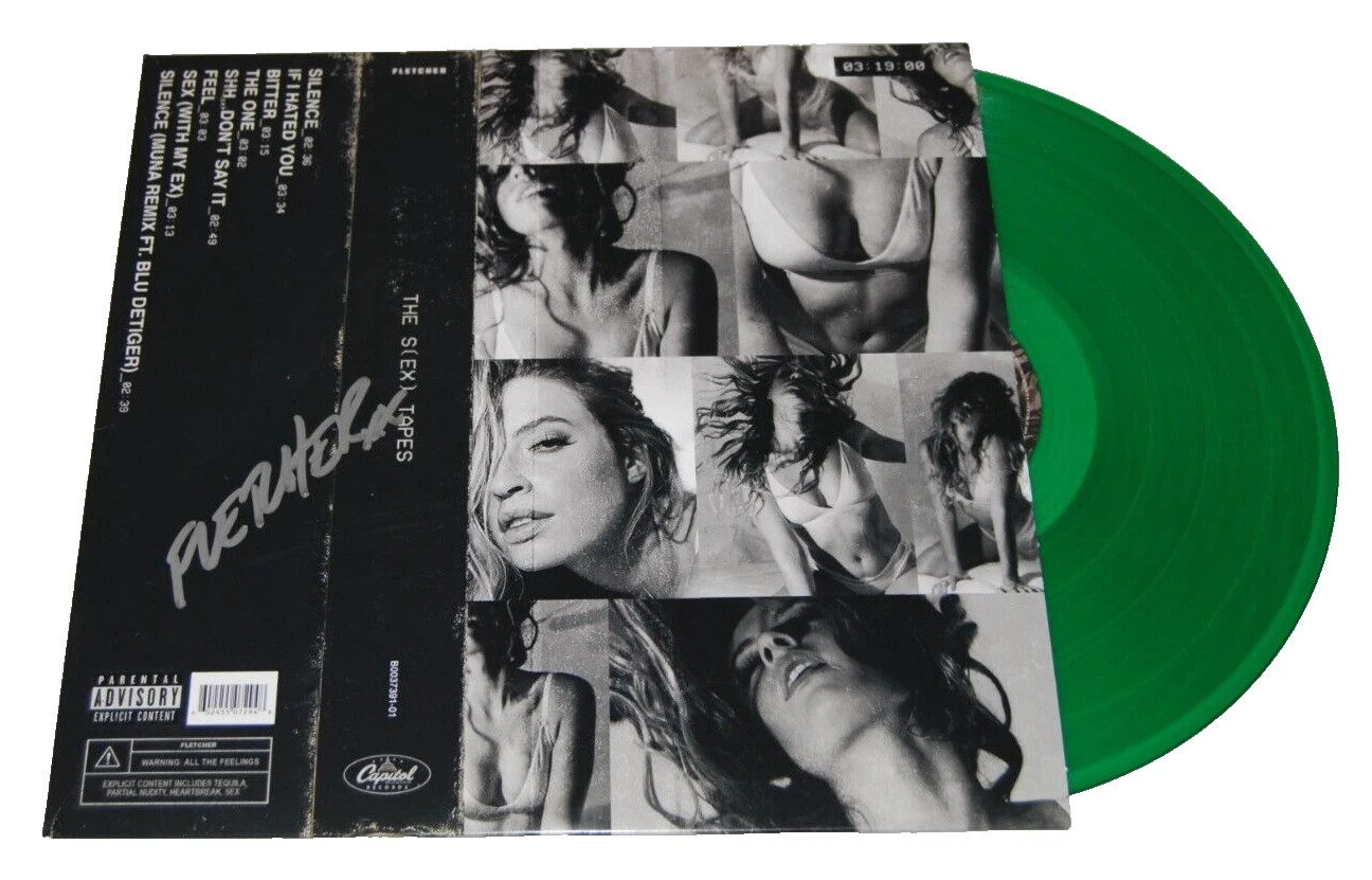 FLETCHER signed (THE S(EX) TAPES) Shot by my ex Vynil Record BECKETT BN71188