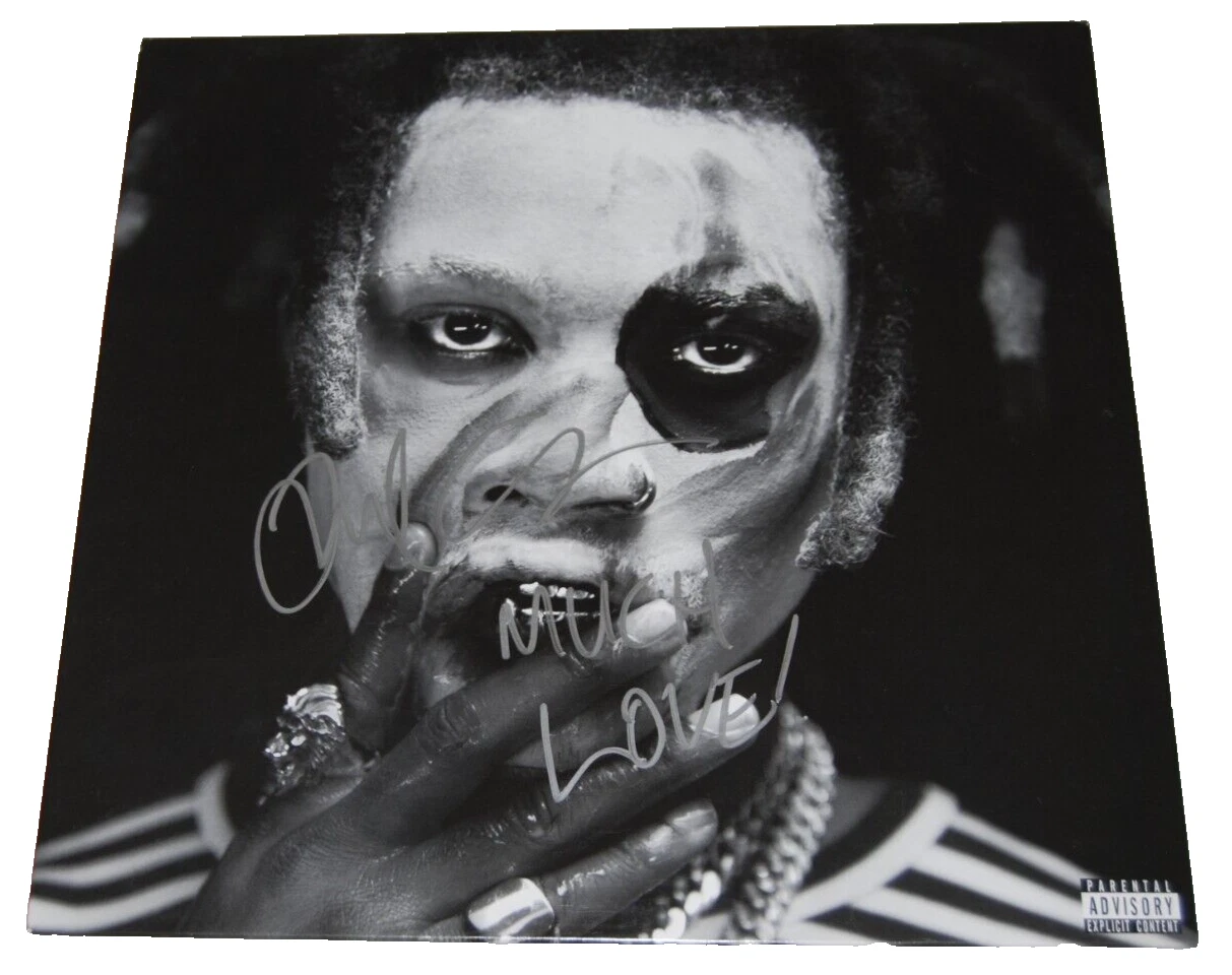 DENZEL CURRY signed (TA13OO) Clout Cobain Record album cover BECKETT BN71185