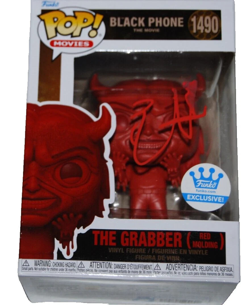 ETHAN HAWKE signed (BLACK PHONE) #1490 The Grabber Funko pop BECKETT BAS BN71144