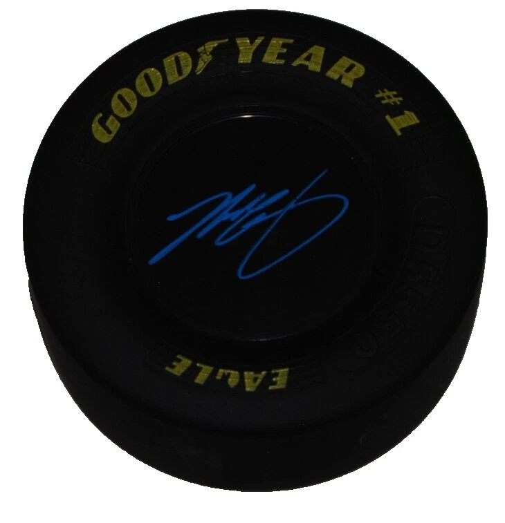 NOAH GRAGSON signed (NASCAR) mini good year racing tire BECKETT BAS BN71160