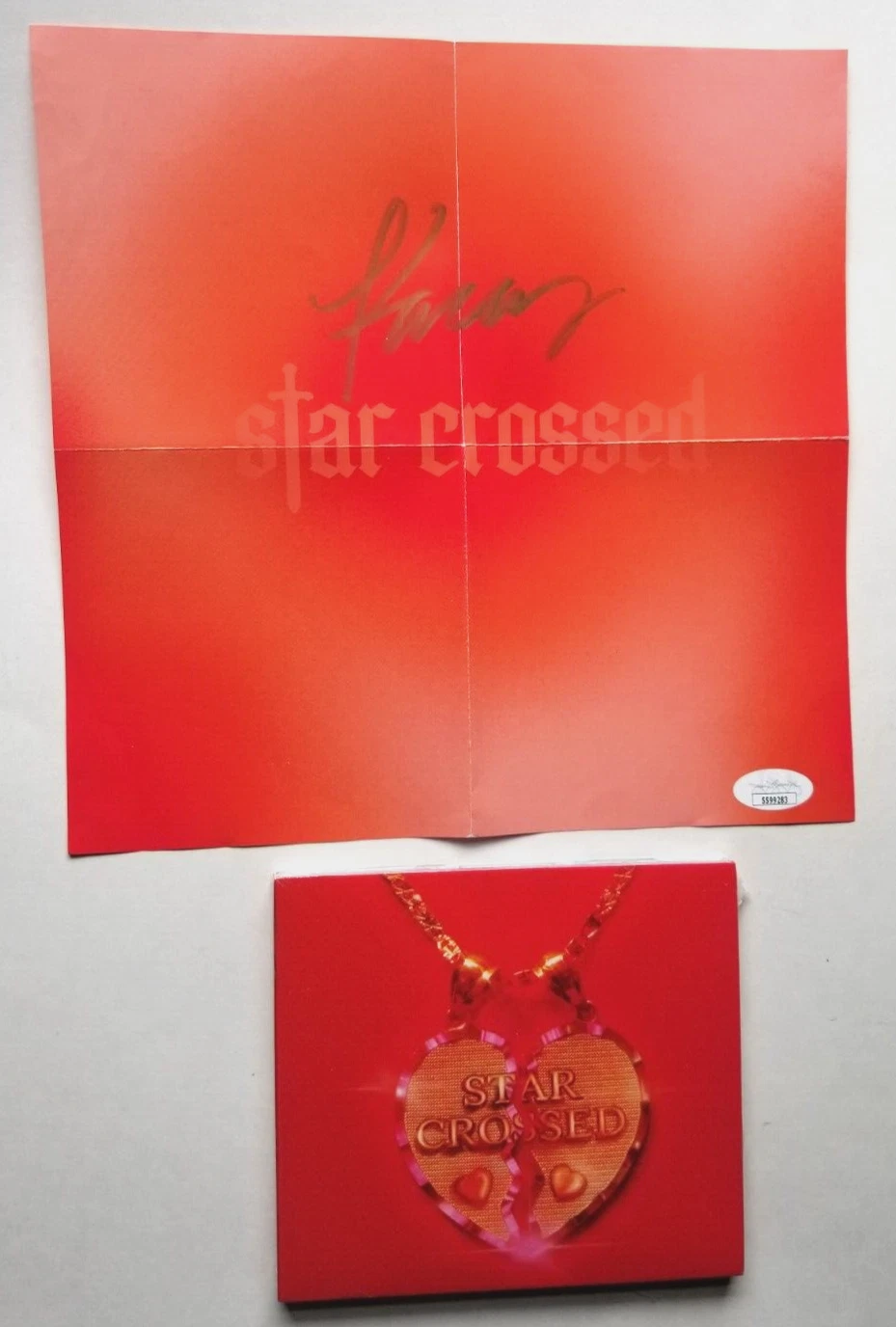 Kacey Musgraves REAL hand SIGNED Star Crossed CD #3 JSA COA Autographed