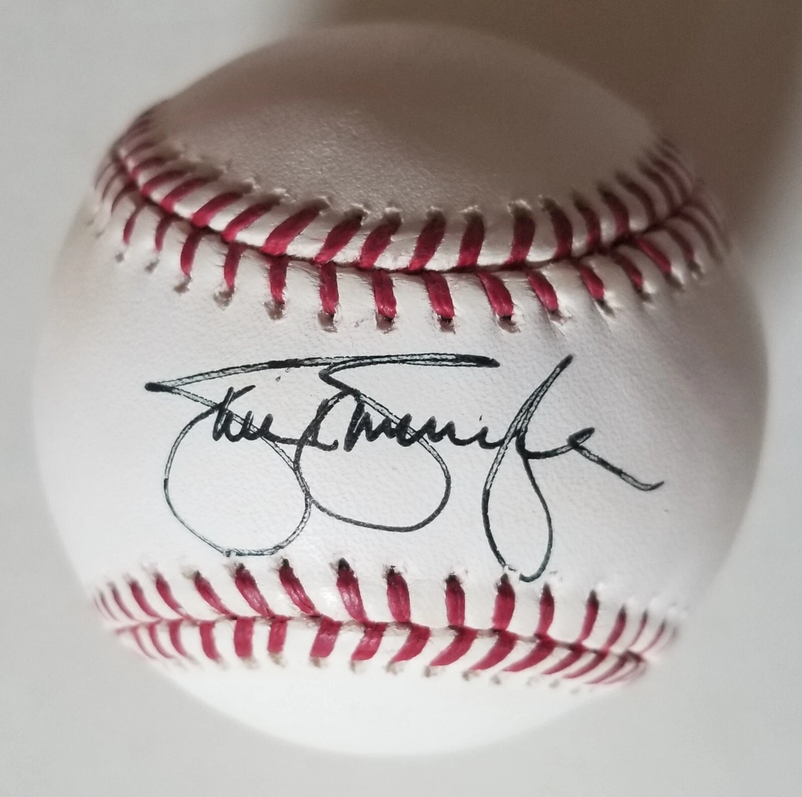 Sean Burroughs REAL hand SIGNED Baseball JSA Autographed MLB San Diego Padres