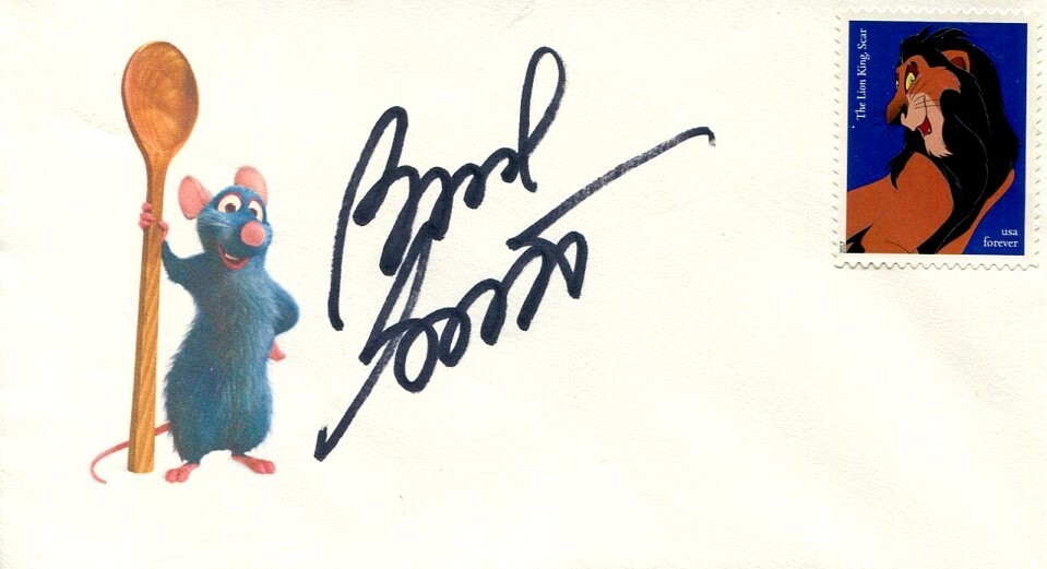 Brad Garrett Disney Tangled Finding Nemo Planes Voice Signed Autograph FDC