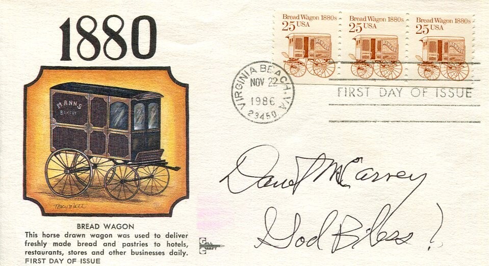 Frank Carney Co-founder Pizza Hut Business Icon Signed Autograph FDC