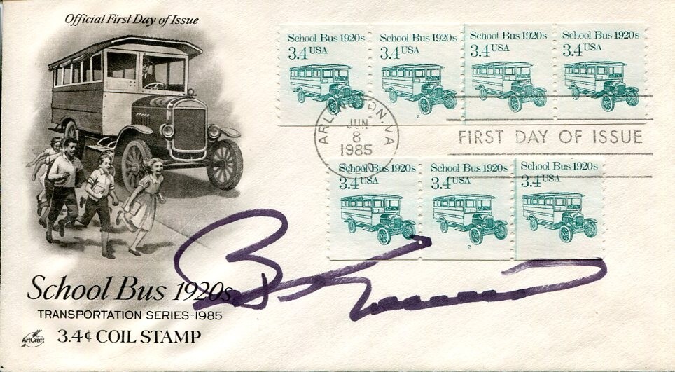 Bill Elliott NASCAR Driver HOF Daytona 500 Winston Cup Signed Autograph FDC