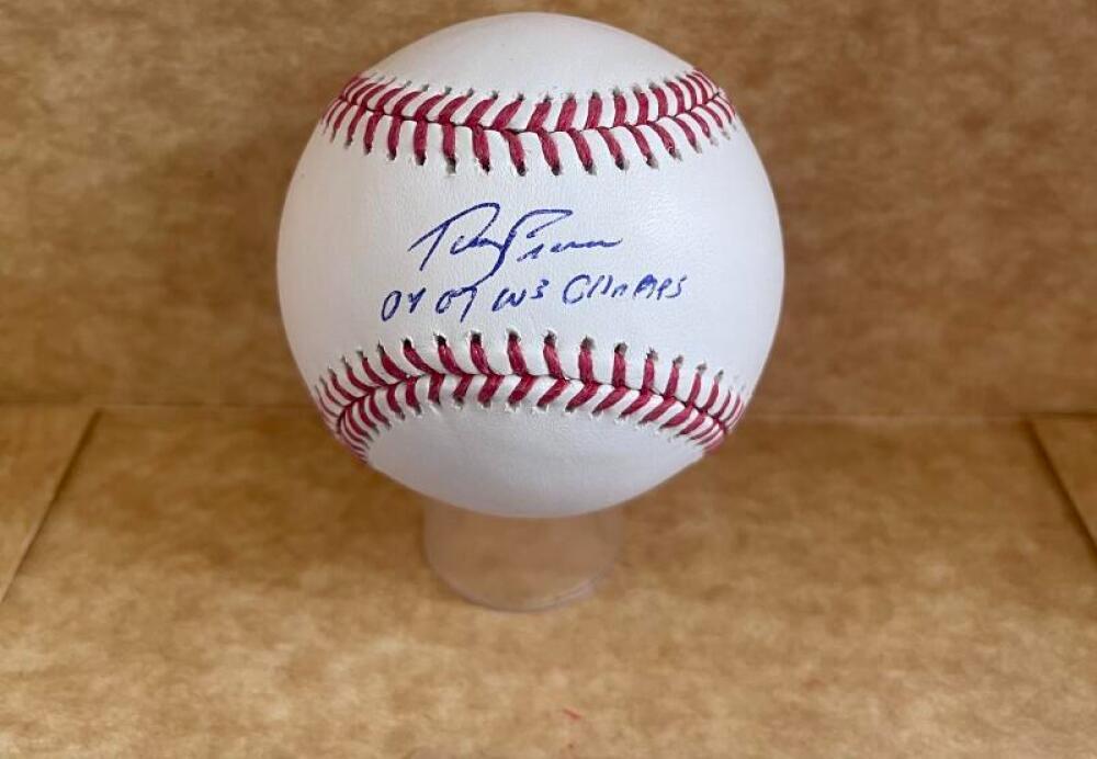 TERRY FRANCONA 04 07 WS CHAMPS SIGNED AUTOGRAPHED M.L. BECKETT AUTH