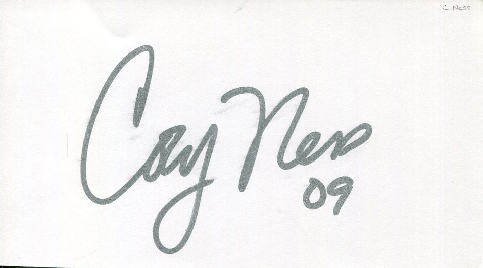 Cory Ness Custom Motorcycle Builder Biker Build-Off Discovery Signed Autograph