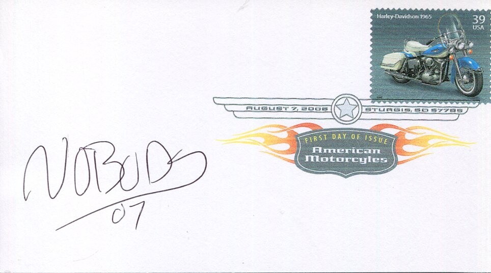 Vince Nobody Doll Redneck Engineering Motorcycle Custom Builder Signed Autograph