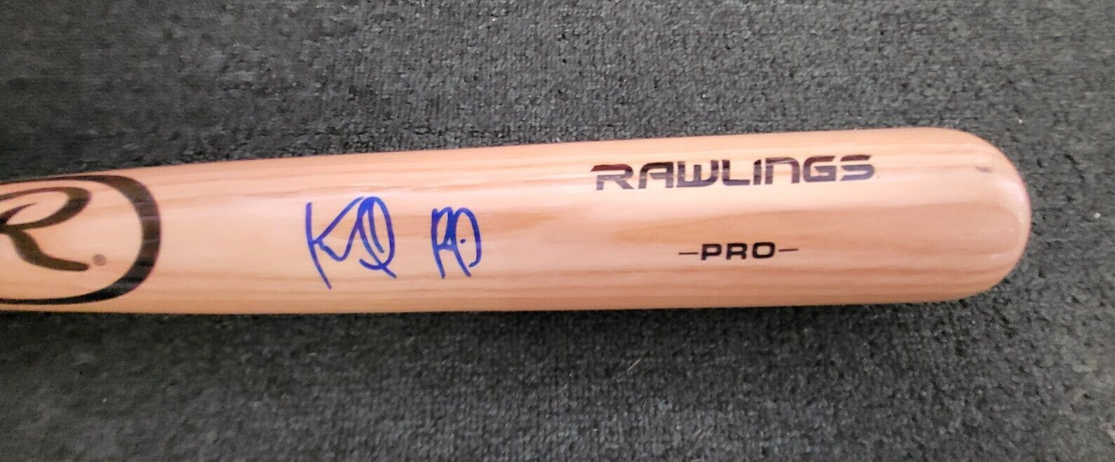 KEIBERT RUIZ WASHINGTON NATIONALS SIGNED AUTOGRAPHED RAWLINGS BAT BECKETT *****