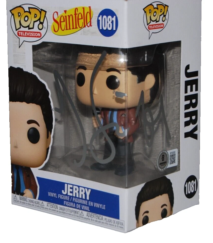 JERRY SEINFELD signed (JERRY) autographed Funko Pop #1081 BECKETT BAS BP30263
