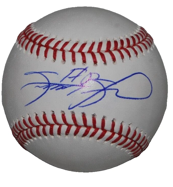 SAMMY SOSA signed (CHICAGO CUBS) Major League OML baseball BECKETT BP30968