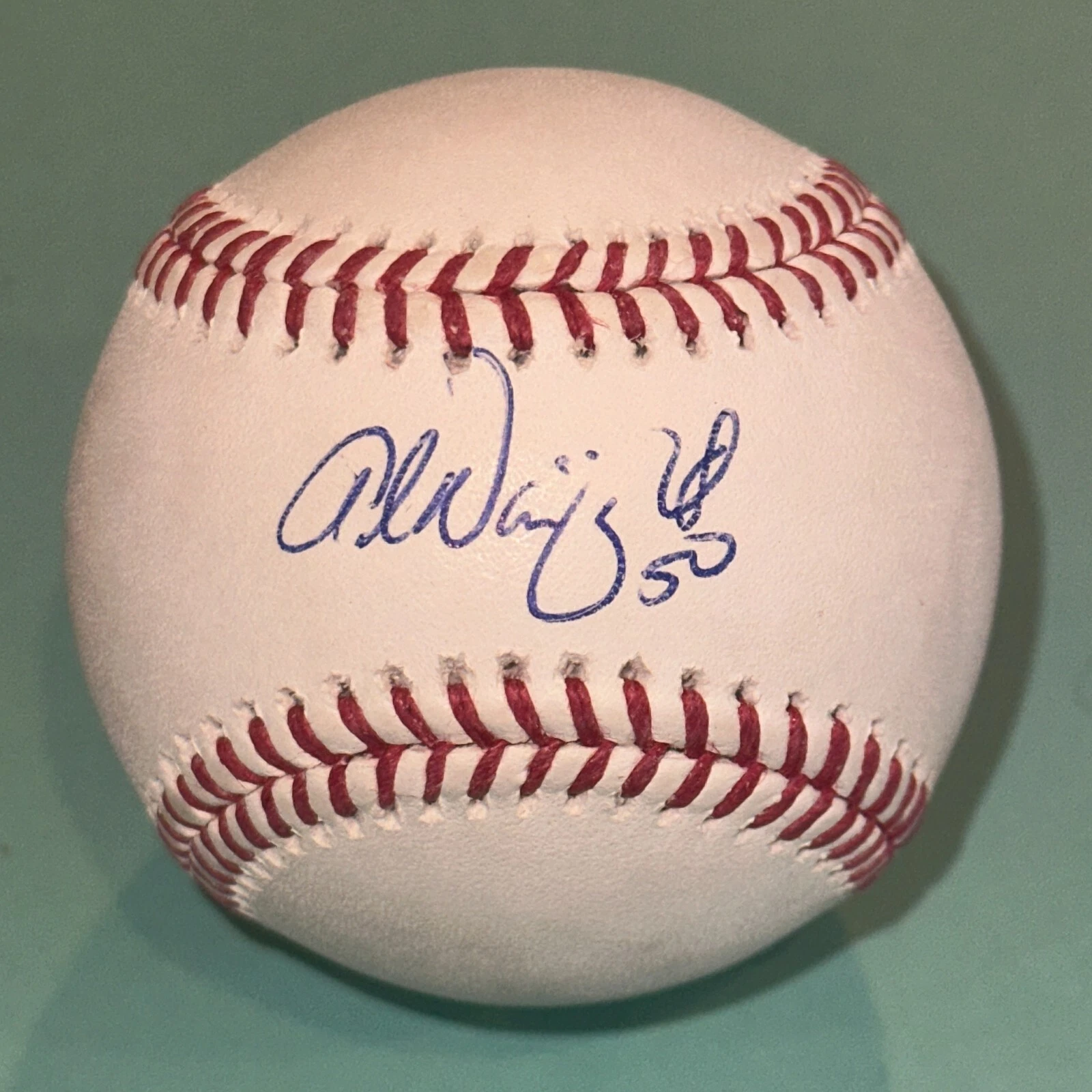 ADAM WAINWRIGHT (Cardinals) Signed Official MLB Baseball Beckett Auth. (BAS)