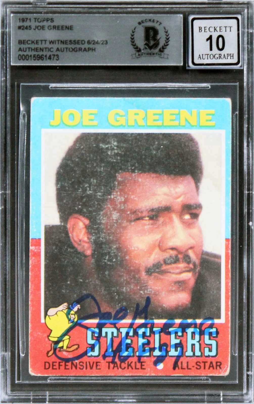 Steelers Joe Greene 