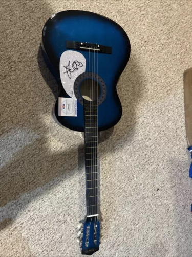 ALANIS MORISSETTE SIGNED AUTOGRAPH 38” ACOUSTIC GUITAR PSA COA YOU OUGHTA KNOW COLLECTIBLE MEMORABILIA