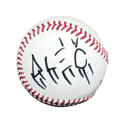 ALEC MONOPOLY SIGNED AUTOGRAPH OMLB BASEBALL BALL – ICONIC STREET ARTIST JSA COA COLLECTIBLE MEMORABILIA