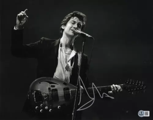 ALEX TURNER OF THE ARCTIC MONKEYS SIGNED AUTOGRAPH 11×14 PHOTO W/ BECKETT COA COLLECTIBLE MEMORABILIA