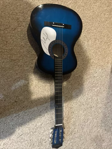 ANNE WILSON SIGNED AUTOGRAPH 38” ACOUSTIC GUITAR ACOA MY JESUS CHRISTIAN COUNTRY COLLECTIBLE MEMORABILIA