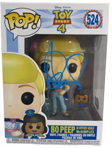 ANNIE POTTS SIGNED BO PEEP FUNKO FIGURE 524 TOY STORY 4 AUTOGRAPH BECKETT COLLECTIBLE MEMORABILIA
