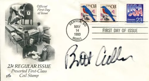 BRETT CULLEN GHOST RIDER FALCON CREST BATMAN DARK KNIGHT RISES JOKER SIGNED FDC COLLECTIBLE MEMORABILIA