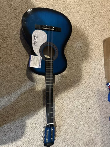 CAROLE KING SIGNED AUTOGRAPH 38” ACOUSTIC GUITAR ACOA SINGER LEGEND COLLECTIBLE MEMORABILIA