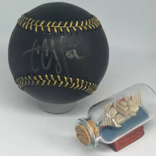 CC SABATHIA SIGNED RAWLINGS BLACK OML BASEBALL PSA DNA YANKEES HOF CY AUTO A3363 COLLECTIBLE MEMORABILIA