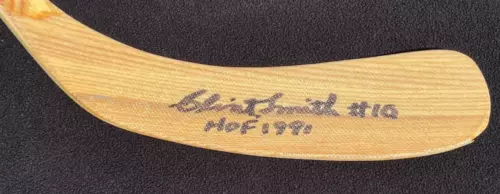 CLINT SMITH SIGNED NEW YORK RANGERS HOCKEY STICK BECKETT COA COLLECTIBLE MEMORABILIA