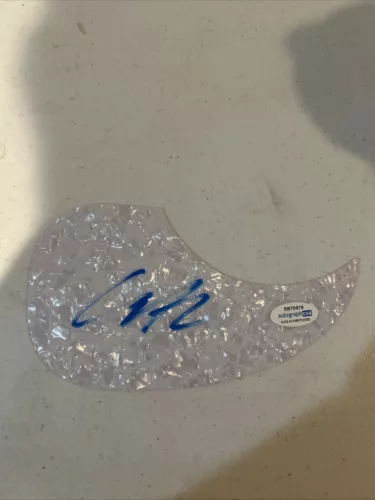 COOPER ALAN SIGNED AUTOGRAPH ACOUSTIC PICKGUARD GUITAR ACOA COUNTRY COLLECTIBLE MEMORABILIA