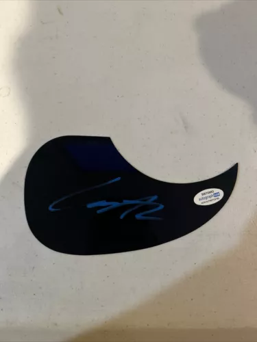 COOPER ALAN SIGNED AUTOGRAPH ACOUSTIC PICKGUARD GUITAR ACOA COUNTRY COLLECTIBLE MEMORABILIA