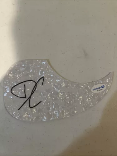 DILLON CARMICHAEL SIGNED AUTOGRAPH ACOUSTIC PICKGUARD GUITAR ACOA COUNTRY STAR COLLECTIBLE MEMORABILIA