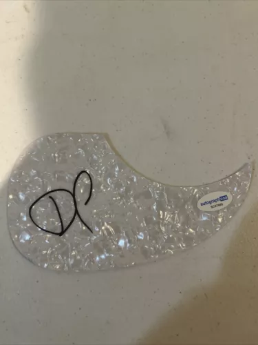 DILLON CARMICHAEL SIGNED AUTOGRAPH ACOUSTIC PICKGUARD GUITAR ACOA COUNTRY STAR COLLECTIBLE MEMORABILIA