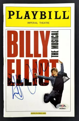 ELTON JOHN SIGNED AUTOGRAPH BILLY ELLIOTT THE MUSICAL ORIGINAL PLAYBILL W/ PSA COLLECTIBLE MEMORABILIA