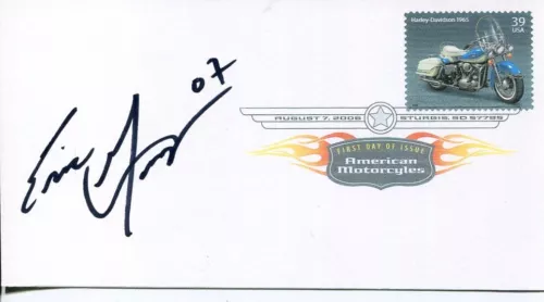 ERIC GORGES VOODOO CHOPPERS MOTORCYCLE CUSTOM BIKE BUILDER SIGNED AUTOGRAPH COLLECTIBLE MEMORABILIA
