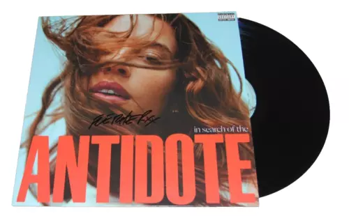 FLETCHER SIGNED (THE SEARCH OF THE ANTIDOTE) VINYL RECORD ALBUM BECKETT BN71187 COLLECTIBLE MEMORABILIA