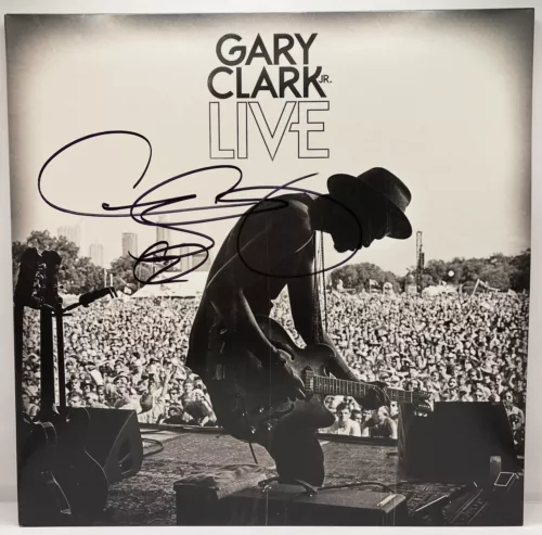 GARY CLARK JR SIGNED AUTOGRAPHED VINYL LP LIVE GUITARIST BLUES JSA COA