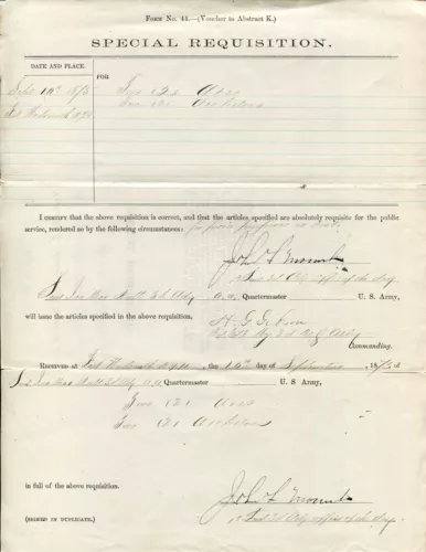 GENERAL HORATIO GATES GIBSON CIVIL WAR CHIEF QUARTERMASTER SIGNED AUTOGRAPH COLLECTIBLE MEMORABILIA