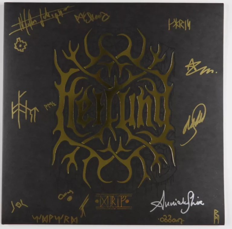 HEILUNG FULLY SIGNED AUTOGRAPH VINYL RECORD ALBUM DRIF COLLECTIBLE MEMORABILIA