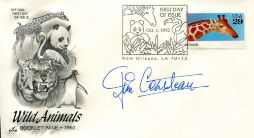 JEAN-MICHEL COUSTEAU OCEANOGRAPHIC EXPLORER SON OF JACQUES SIGNED AUTOGRAPH COLLECTIBLE MEMORABILIA