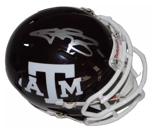 JOHNNY MANZIEL SIGNED (TEXAS A&M AGGIES) MINI FOOTBALL HELMET BECKETT BP30751 COLLECTIBLE MEMORABILIA