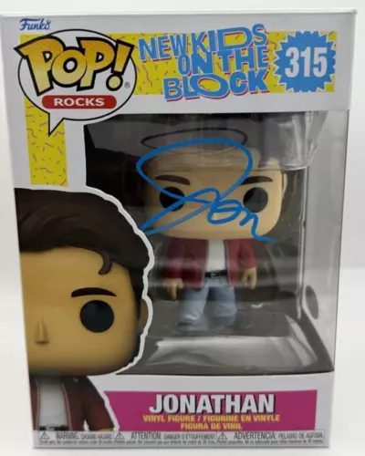 JONATHAN KNIGHT “NEW KIDS ON THE BLOCK” AUTOGRAPH SIGNED FUNKO POP FIGURE ACOA COLLECTIBLE MEMORABILIA