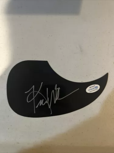 KIM WILSON FABULOUS THUNDERBIRDS SIGNED AUTOGRAPH ACOUSTIC PICKGUARD ACOA GUITAR COLLECTIBLE MEMORABILIA