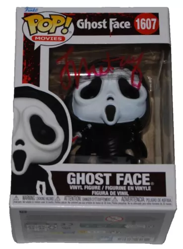 LAURIE METCALF SIGNED (SCREAM) GHOST FACE 1607 FUNKO POP #1176 BECKETT BN71133 COLLECTIBLE MEMORABILIA