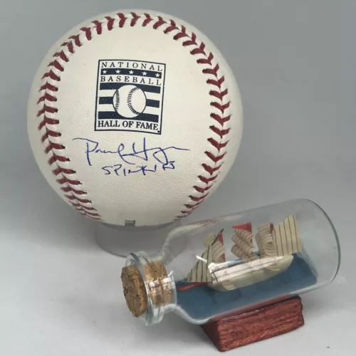 PAUL HAGEN SIGNED RAWLINGS HOF LOGO BASEBALL JSA COA SPINK WRITER AUTO A3325 COLLECTIBLE MEMORABILIA