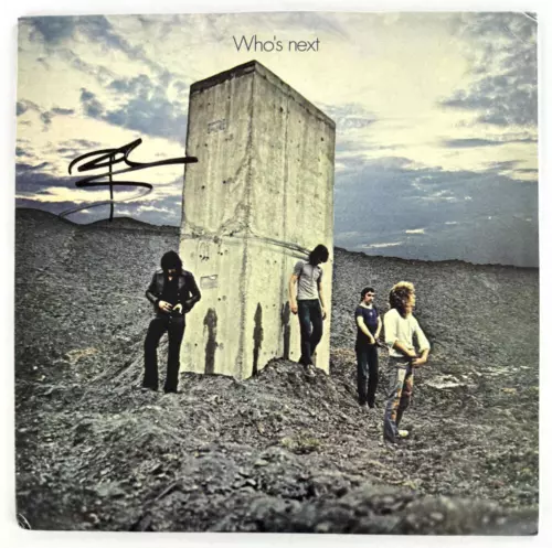 PETE TOWNSHEND THE WHO SIGNED AUTOGRAPH ALBUM VINYL RECORD LP WHO’S NEXT JSA COA COLLECTIBLE MEMORABILIA