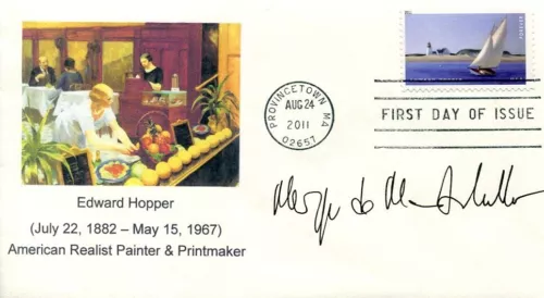 PHILIPPE DE MONTEBELLO METROPOLITAN MUSEUM OF ART DIRECTOR SIGNED AUTOGRAPH FDC COLLECTIBLE MEMORABILIA